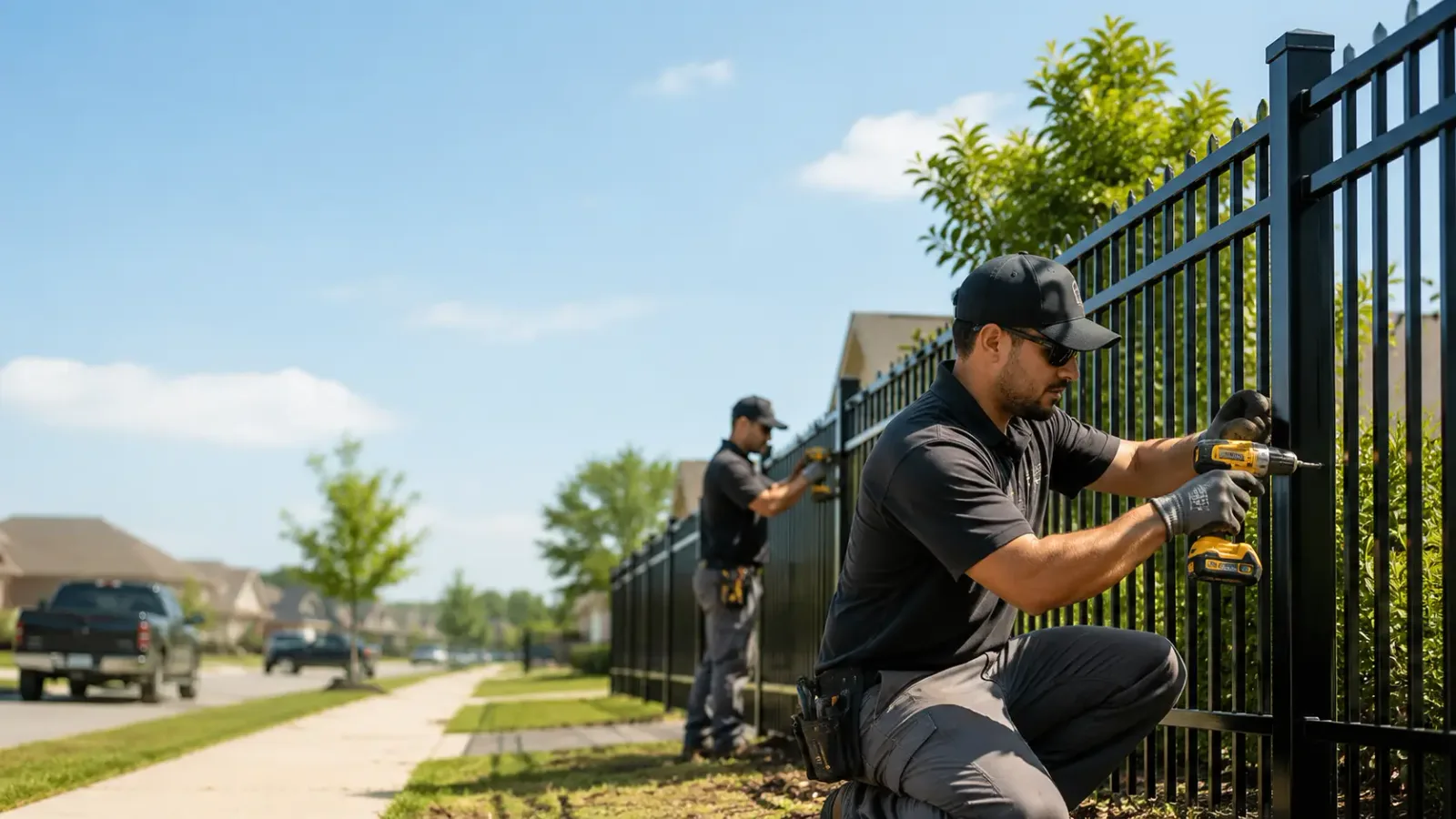 Metal Fence Installation in Aniwa, WI